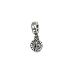 Pandora Silver 16th Birthday Authentic Dangle Charm
